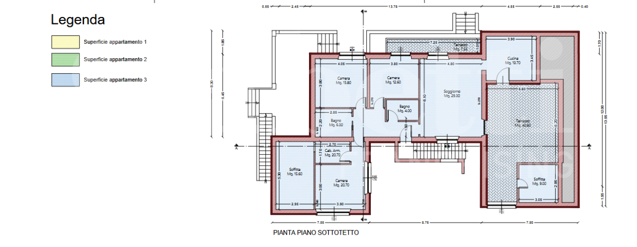 Villa - Planimetry 1