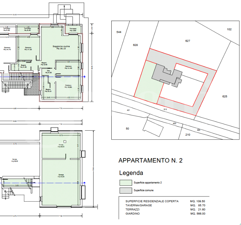 Villa - Planimetry 1