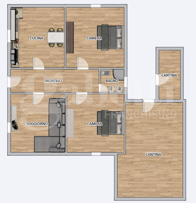 Casa Indipendente - Planimetry 1