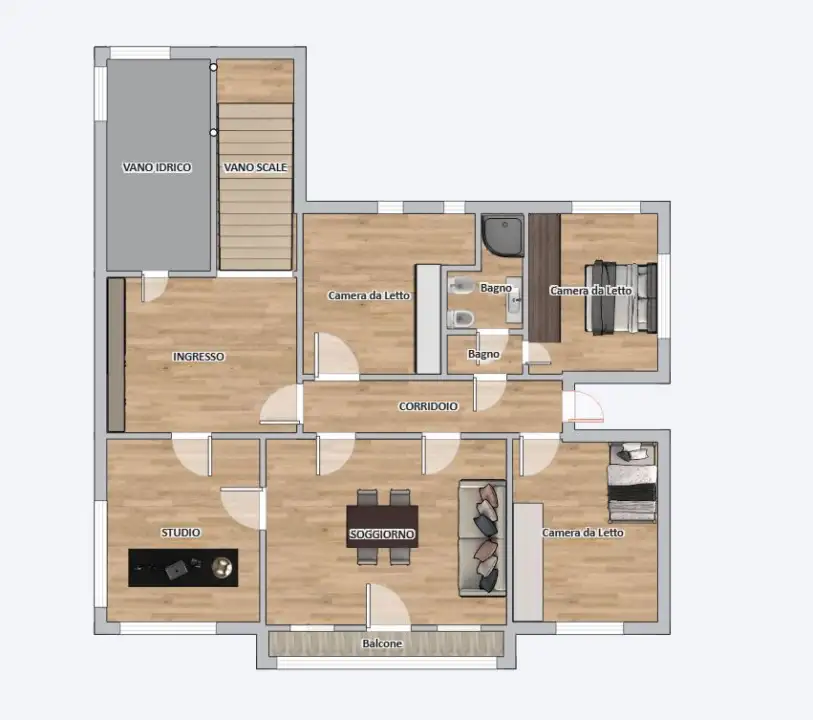 Appartamento - Planimetry 1