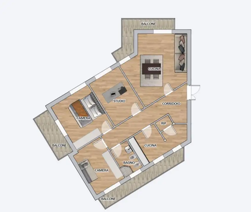 Appartamento - Planimetry 1