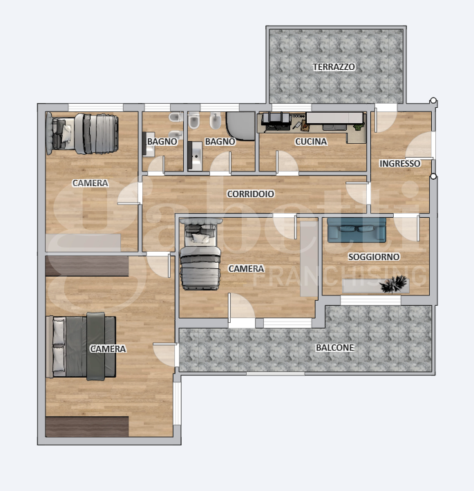 Appartamento - Planimetry 1