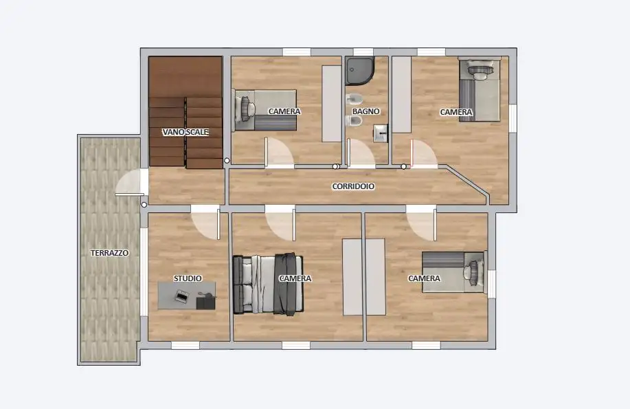 Villa - Planimetry 2