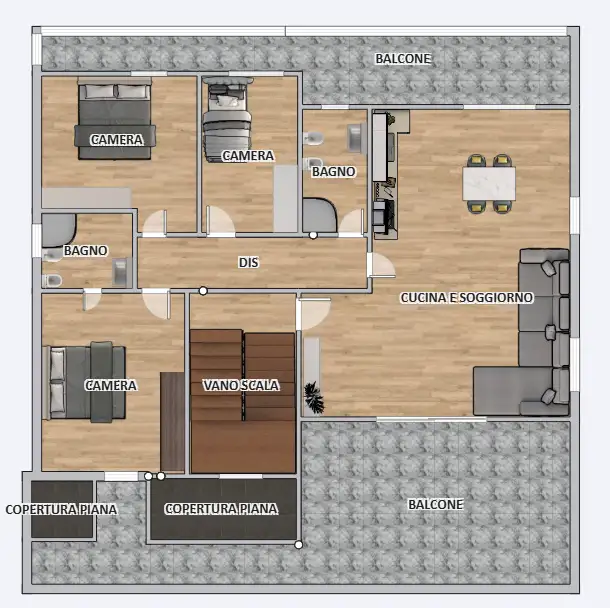 Palazzina - Planimetry 2