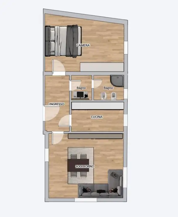 Appartamento - Planimetry 1