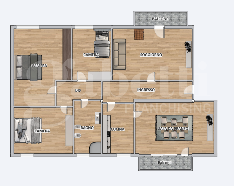 Appartamento - Planimetry 1
