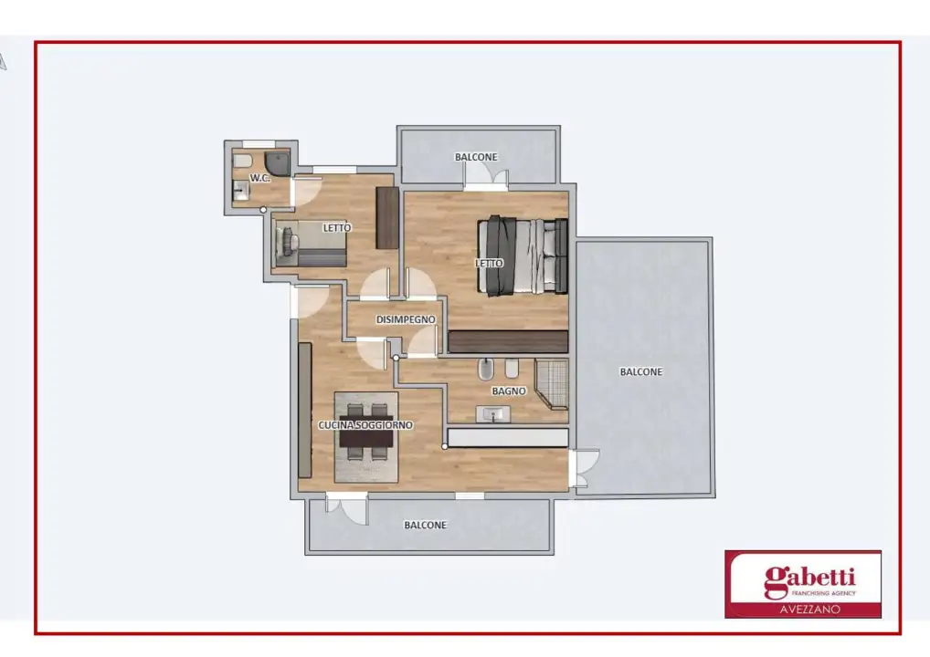 Appartamento - Planimetry 1