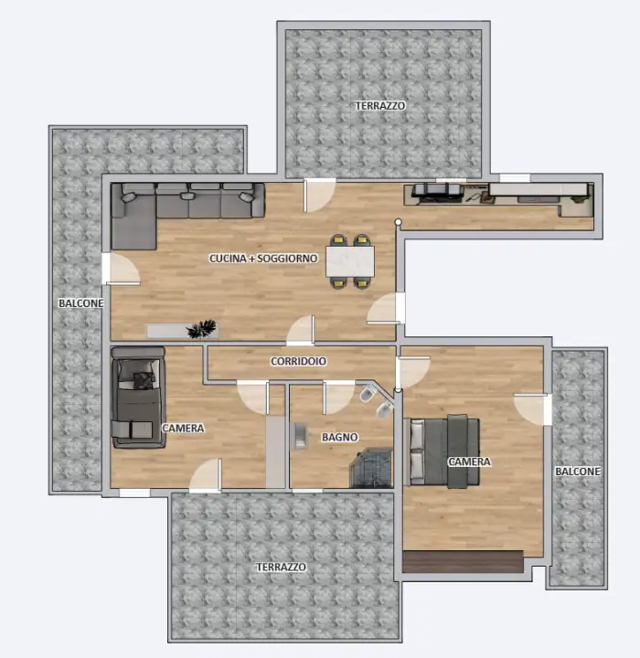 Villa - Planimetry 1