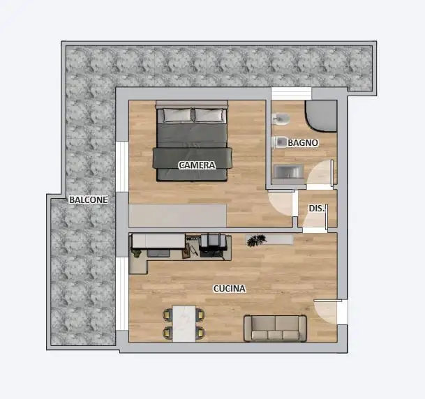 Appartamento - Planimetry 1