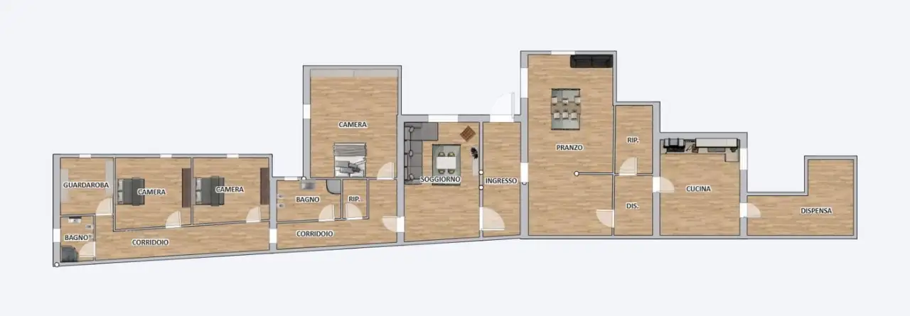 Casa Indipendente - Planimetry 1
