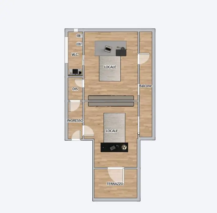 Appartamento - Planimetry 1