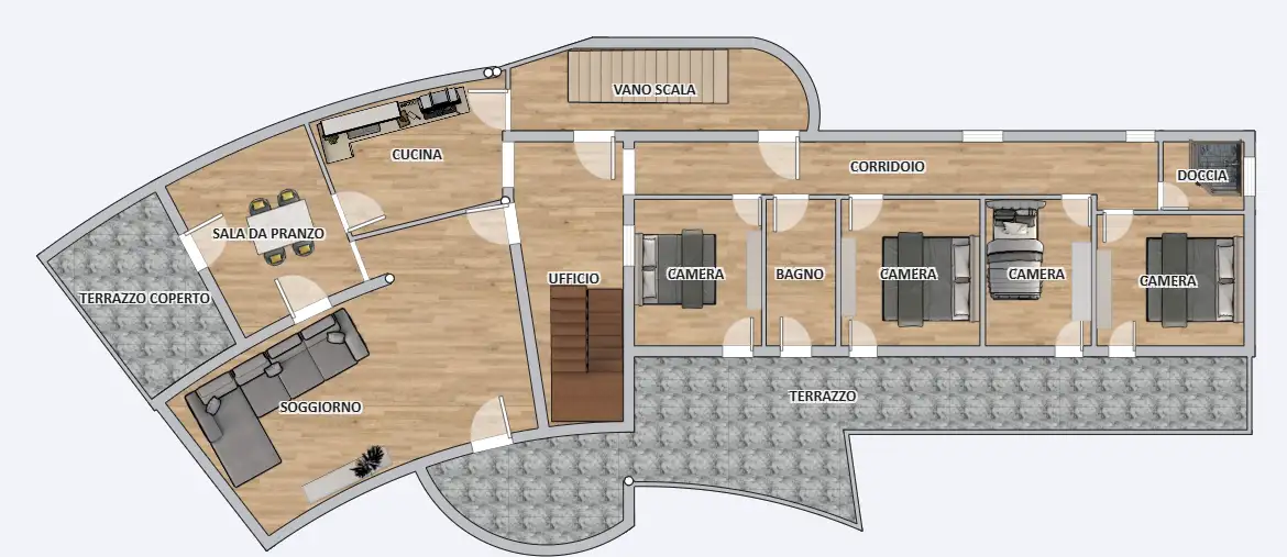 Villa - Planimetry 2