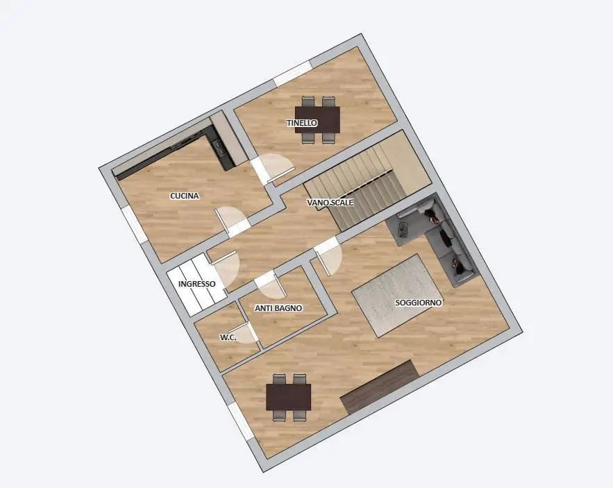 Casa Indipendente - Planimetry 1