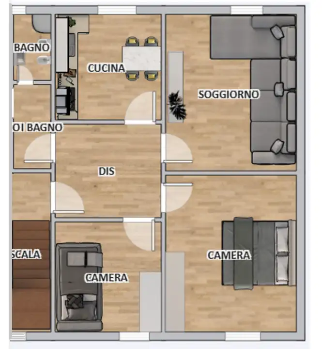 Appartamento - Planimetry 1