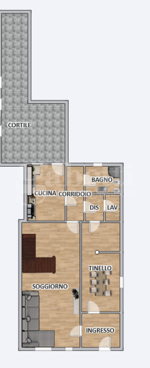 Casa Indipendente - Planimetry 2
