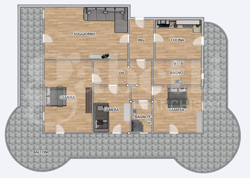 Appartamento - Planimetry 1