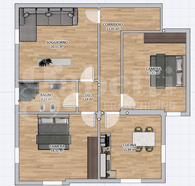 Appartamento - Planimetry 1