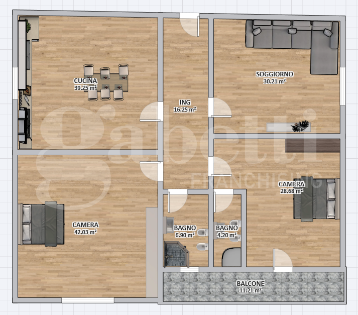 Casa Indipendente - Planimetry 1