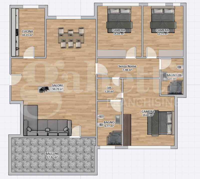 Appartamento - Planimetry 1