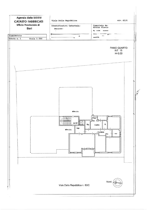 Appartamento - Planimetry 1