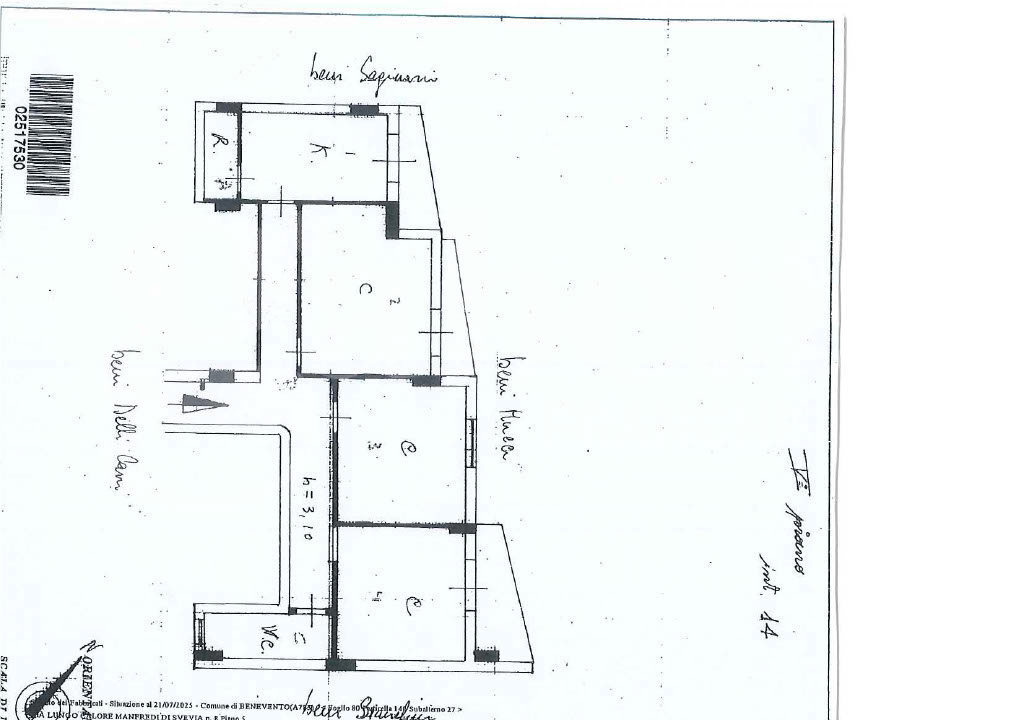 Appartamento - Planimetry 1