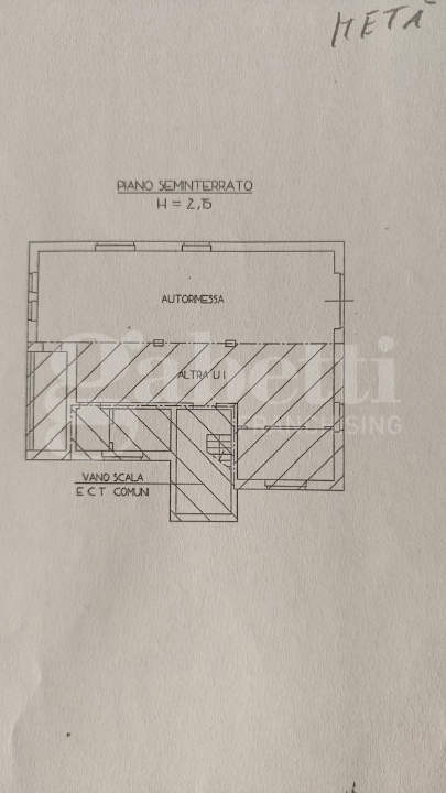 Casa Indipendente - Planimetry 3