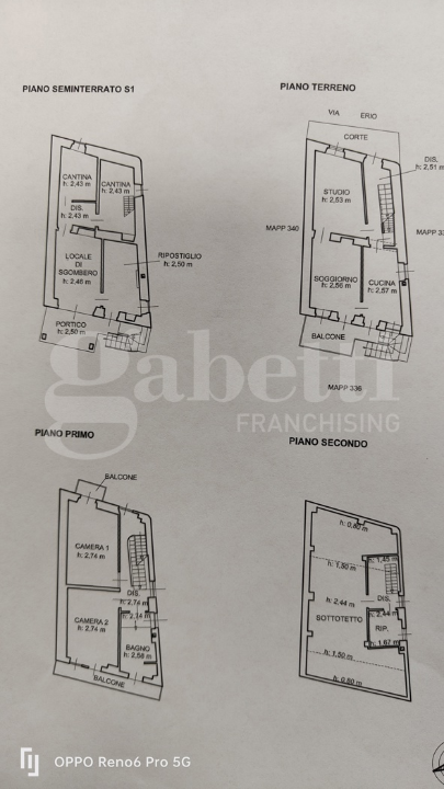 Casa Indipendente - Planimetry 1