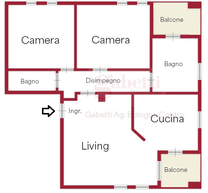 Appartamento - Planimetry 1