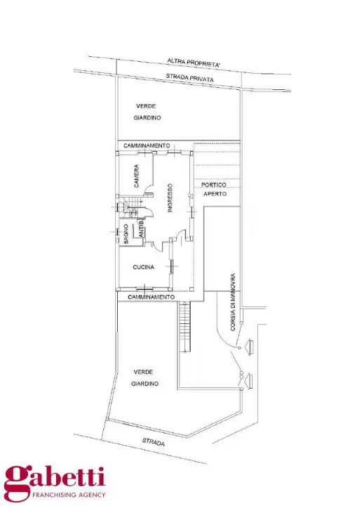 Casa Indipendente - Planimetry 1