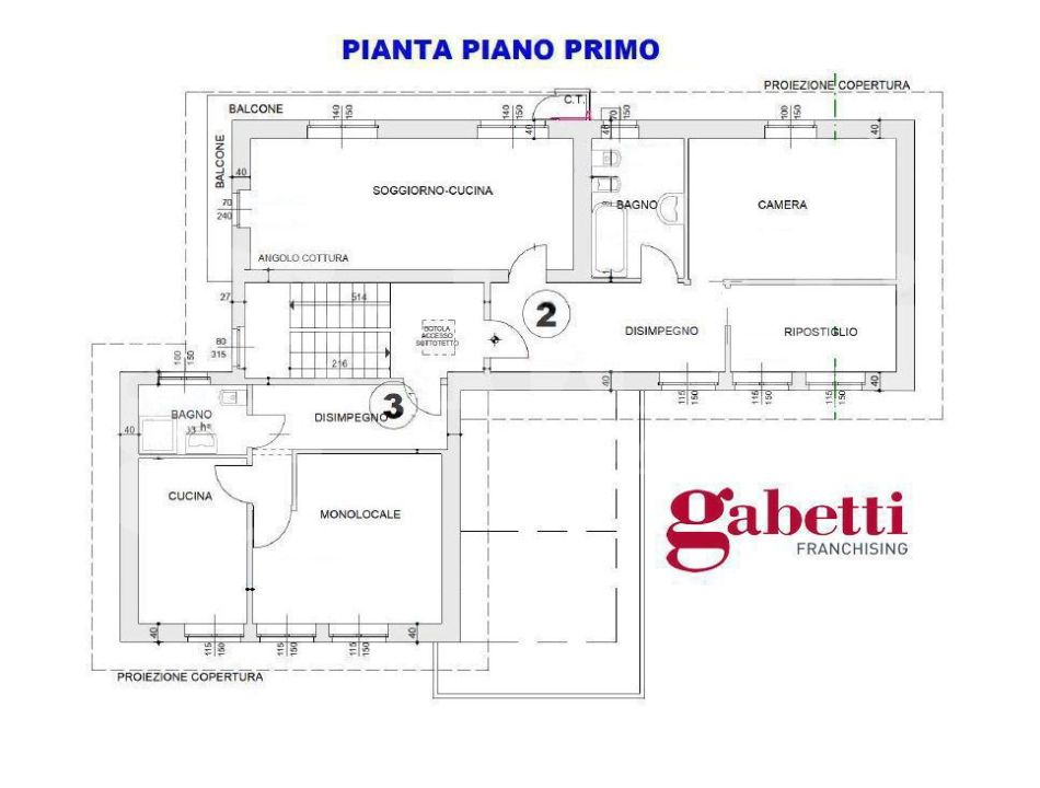 Casa Indipendente - Planimetry 1