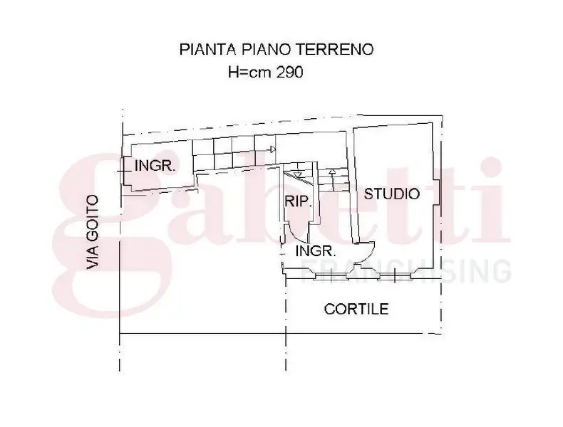 Casa Indipendente - Planimetry 1