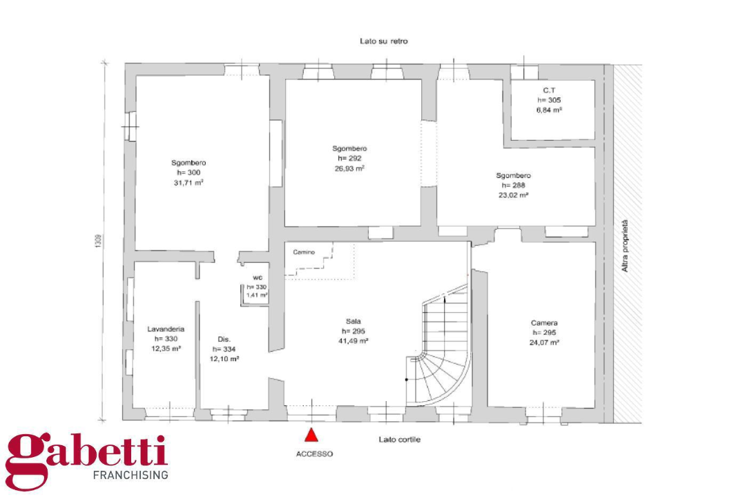 Casa Indipendente - Planimetry 1