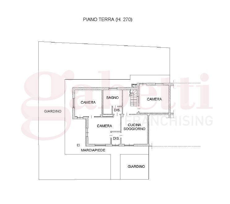 Casa Indipendente - Planimetry 1