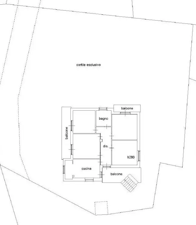 Casa Indipendente - Planimetry 1