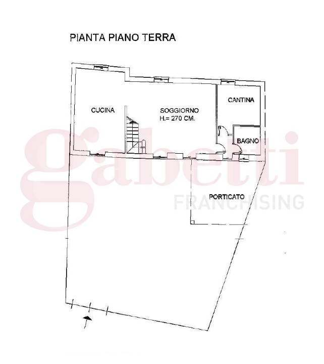 Casa Indipendente - Planimetry 1