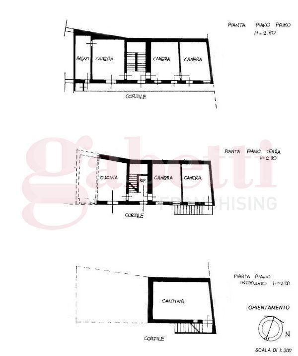 Casa Indipendente - Planimetry 1