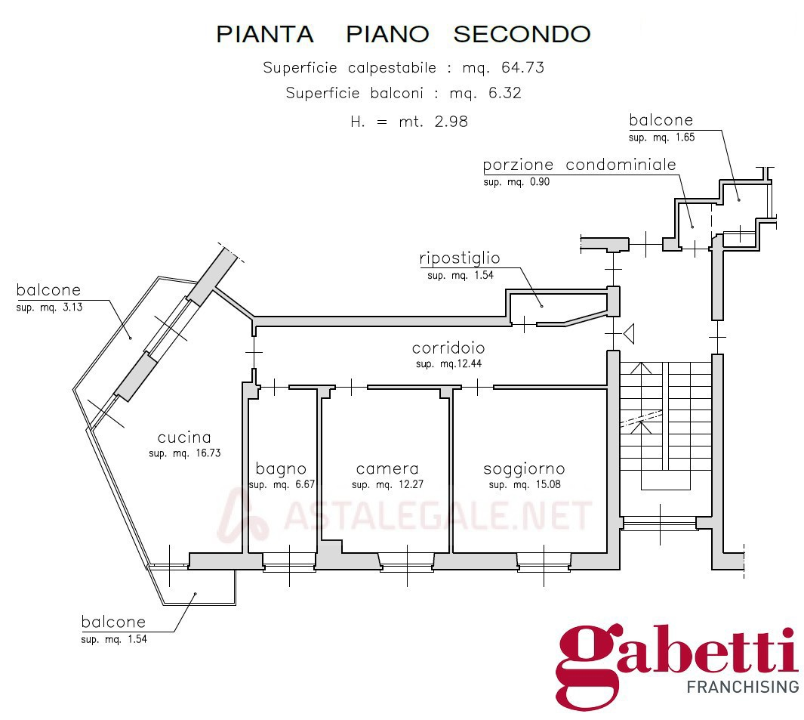 Appartamento - Planimetry 1