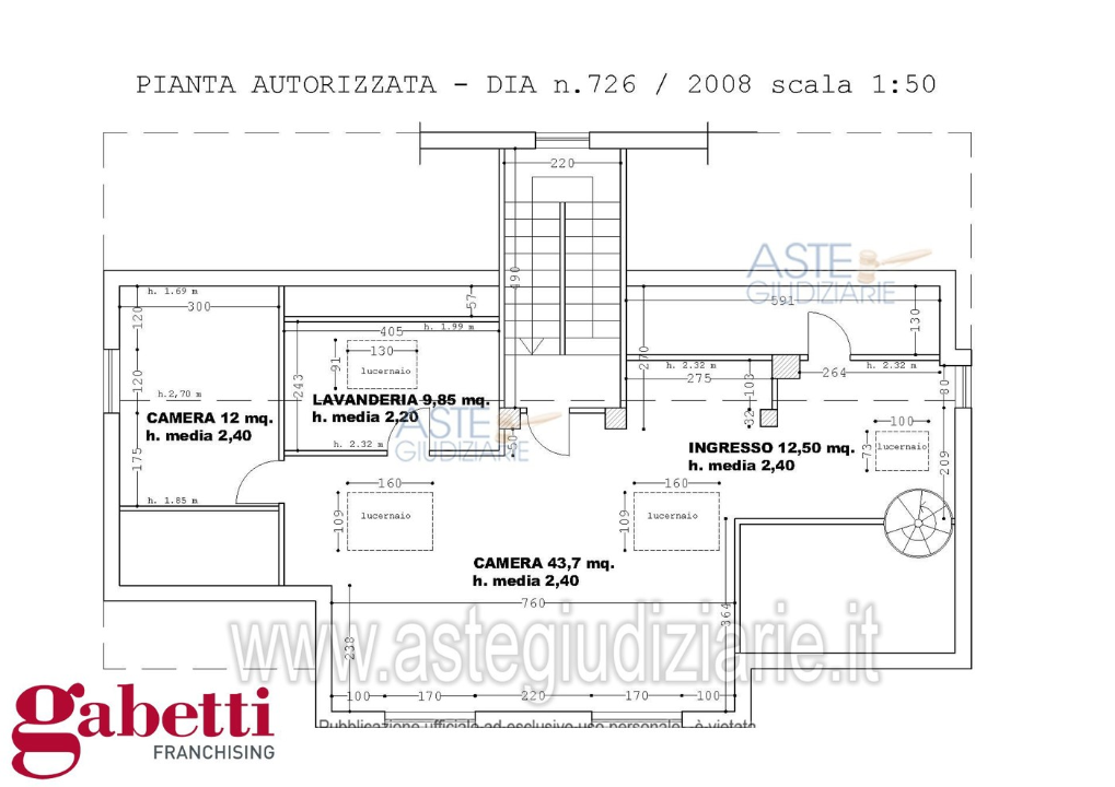 Appartamento - Planimetry 1