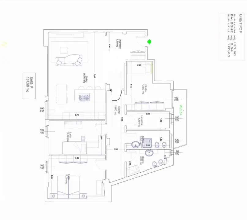 Appartamento - Planimetry 1
