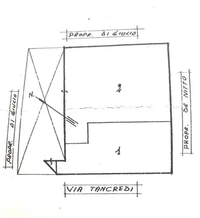 Capannone - Planimetry 1
