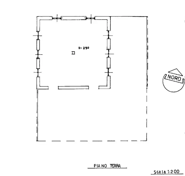 Capannone - Planimetry 1