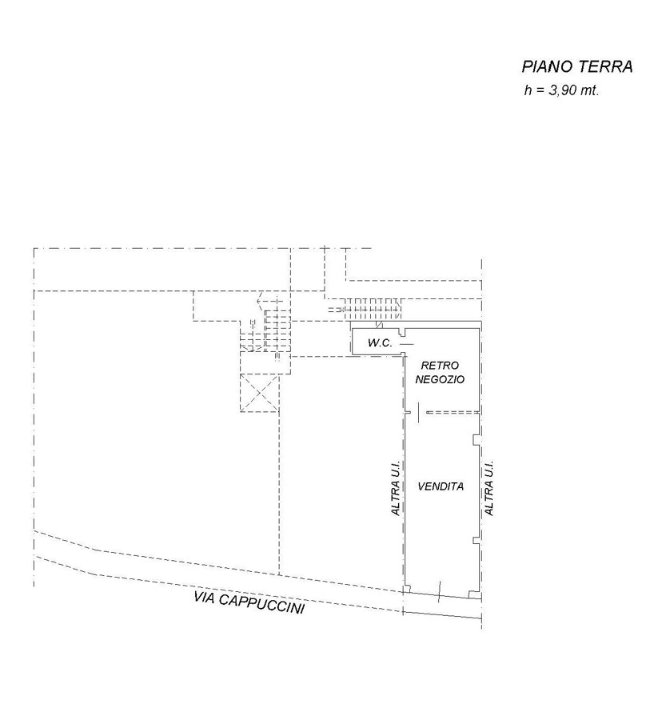 Negozio - Planimetry 1