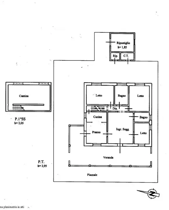 Villa - Planimetry 1