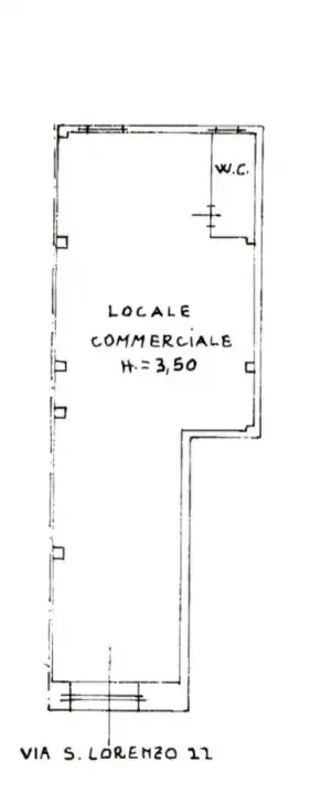 Negozio - Planimetry 1