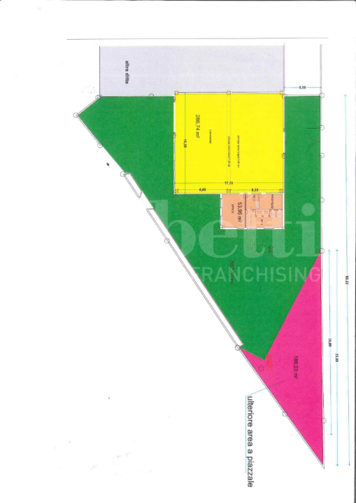 Capannone - Planimetry 2