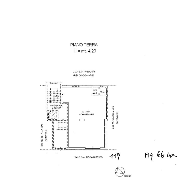 Negozio - Planimetry 1