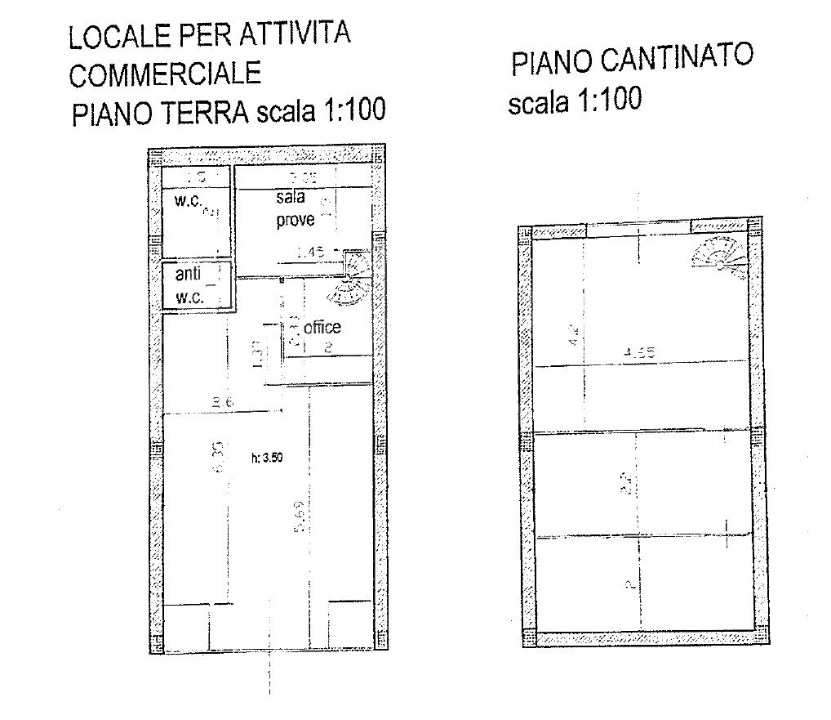 Negozio - Planimetry 1