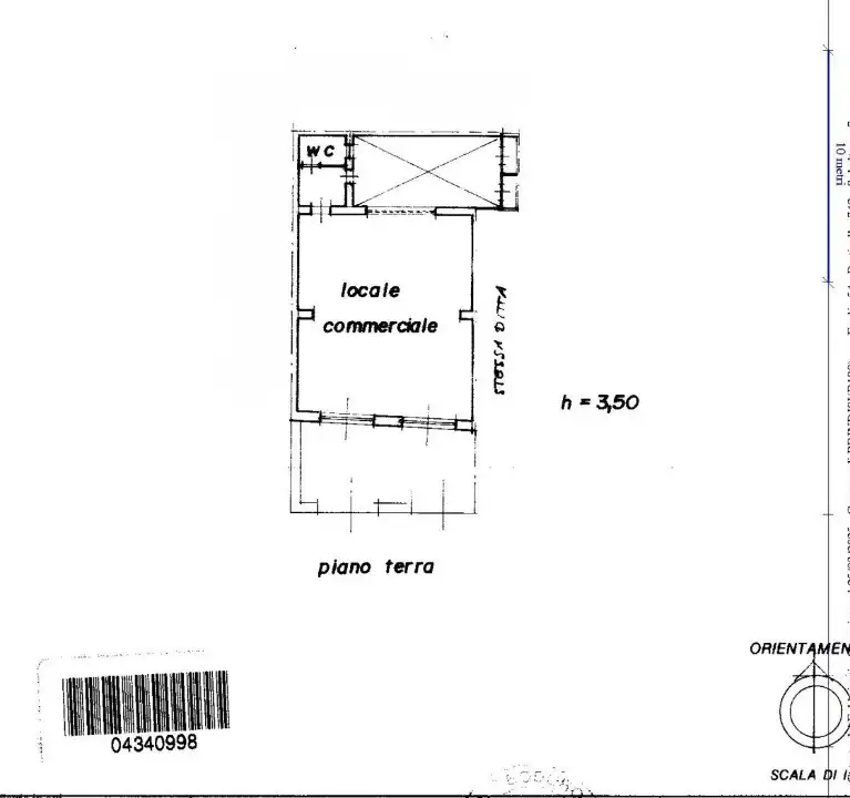 Negozio - Planimetry 1