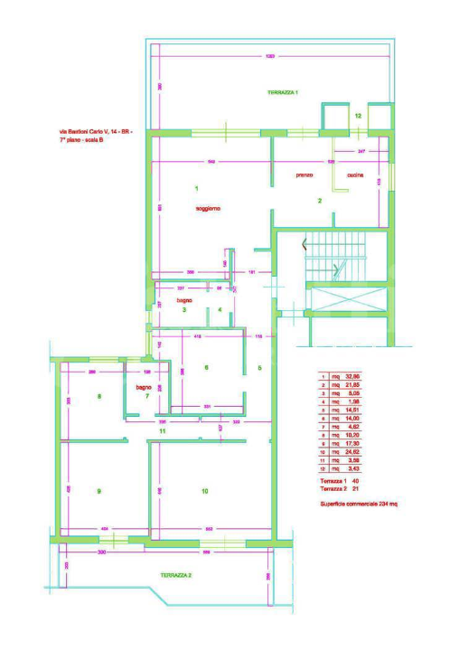 Appartamento - Planimetry 1