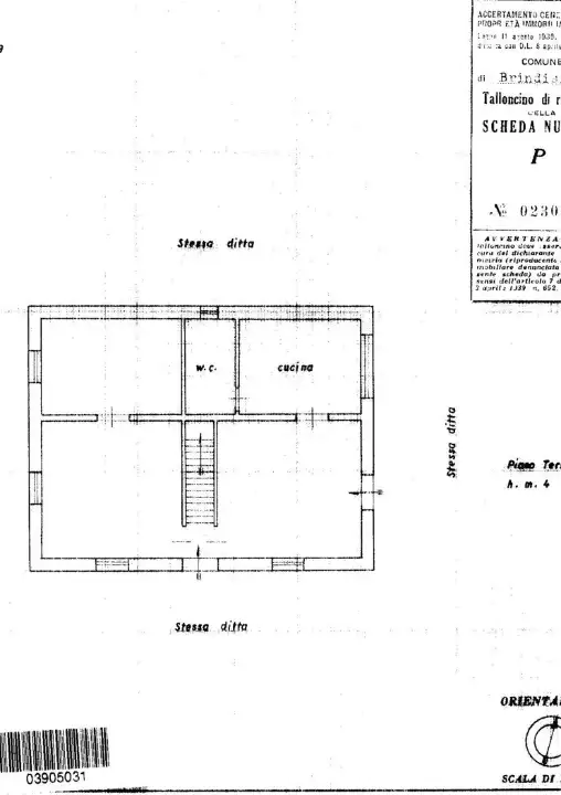 Villa - Planimetry 1